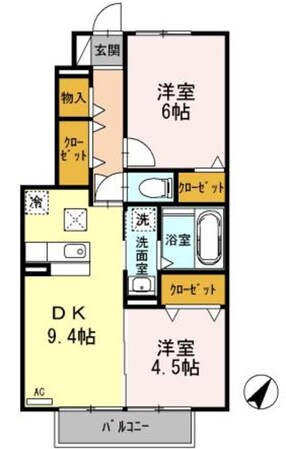 ドルチェ伊豆長岡の物件間取画像